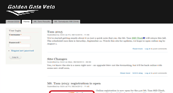 Desktop Screenshot of goldengatevelo.org